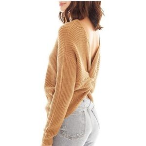 Super cute knot sweater